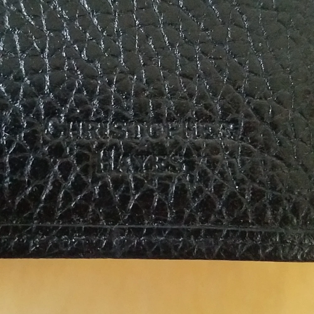 NWT Christopher Hayes leather wallet